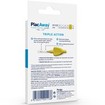 Plac Away Triple Action Iterdental Brushes Extra Soft 6 Τεμάχια - ISO 4 / 0.7mm