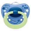 Nuk Signature Night Orthodontic Silicone Soother 18-36m, 1 Τεμάχιο - Γαλάζιο