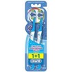 Oral-B Complete 5 Way Clean Medium Toothbrush Γαλάζιο 40mm 2 Τεμάχια