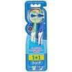 Oral-B Complete 5 Way Clean Medium Toothbrush 40mm Μπλε - Πράσινο 2 Τεμάχια