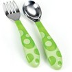 Munchkin Toddler Fork & Spoon Set 12m+, 1 Τεμάχιο - Πράσινο