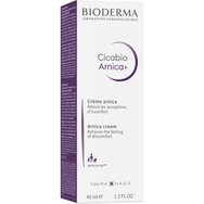 Bioderma Cicabio Arnica+ Cream Успокояваща грижа, която помага за премахване на подуване, синини и синини 40ml