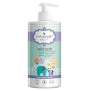 Pharmasept Baby Care Mild Bath Παιδικό Αφρόλουτρο για Σώμα & Μαλλιά Χωρίς Αλκάλια ή Σαπούνι με Ουδέτερο pH7, 1Lt