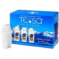 Tensa Filters Резервни филтри за вода с 4 етапа на пречистване и обогатяване 3бр