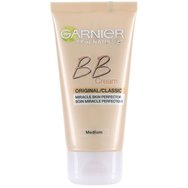 Garnier BB Cream Miracle Skin Perfector Medium Ενυδατική Κρέμα 5 σε 1 με Χρώμα, Τέλεια Επιδερμίδα με μια Κίνηση 50ml