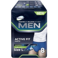 Tena Men Active Fit Pants Plus Мъжко защитно бельо 8 бр - Large