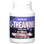 Health Aid L-Theanine 200mg Хранителна добавка с L-теанин 60 табл.