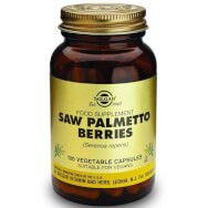 Solgar Saw Palmetto Berries Συμπλήρωμα Διατροφής που Βοηθάει στην Μείωση των Συμπτωμάτων του Προστάτη 100veg.caps