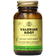 Solgar Valerian Root Συμπλήρωμα Διατροφής, Παρέχει Ηρεμιστικές & Χαλαρωτικές Ιδιότητες 100veg.caps