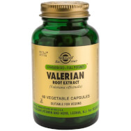 Solgar Standardised Valerian Root Extract Συμπλήρωμα Διατροφής Χρήσιμο σε Περιπτώσεις Αϋπνίας & Έντασης 60veg.caps